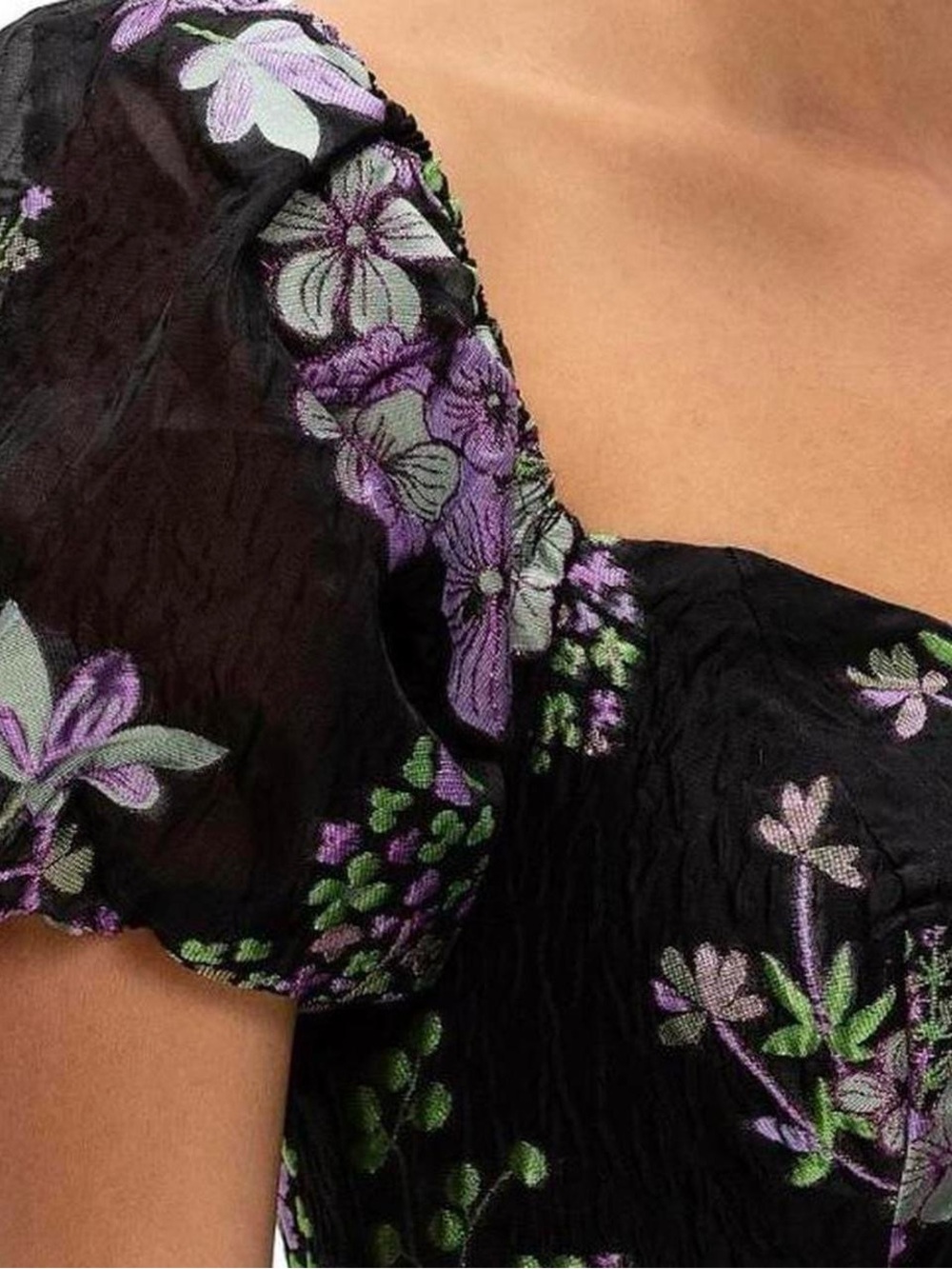 for love and lemons thayne jacquard mini dress